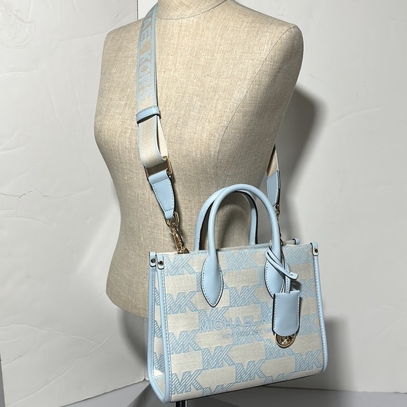 MICHAEL KORS
Mirella Small Logo Jacquard Crossbody Bag - Picture 7 of 12